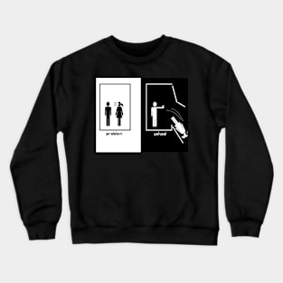 women quiet Crewneck Sweatshirt